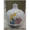 Image 3 : Vintage Chinese porcelain vase, hand painted - 5"H - in original box