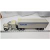 Image 1 : Kohler company semi truck and trailer toy - 22" long - all metal