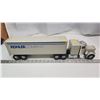 Image 2 : Kohler company semi truck and trailer toy - 22" long - all metal