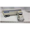 Image 3 : Kohler company semi truck and trailer toy - 22" long - all metal