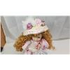 Image 4 : Special edition, "Vanessa" fine porcelain doll - 16" tall, excellent condition