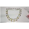 Image 1 : 2 Extra long glass beads, beaded necklace - 37" & 41" long