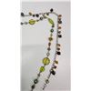 Image 4 : 2 Extra long glass beads, beaded necklace - 37" & 41" long
