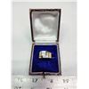 Image 1 : Men's gold electroplated ring, sz 12 - w/ vintage ring box
