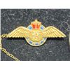 Image 4 : Vintage RAF pin and Queen Victoria 1857, diamond jubilee pendant