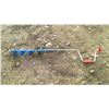 Image 2 : Hand crank, ice auger - blue blade