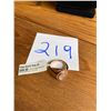 Image 1 : Rose quartz ring size 9.25 set in 925 sterling silver & rose gold plating original tag attached quar
