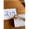 Image 2 : Rose quartz ring size 9.25 set in 925 sterling silver & rose gold plating original tag attached quar