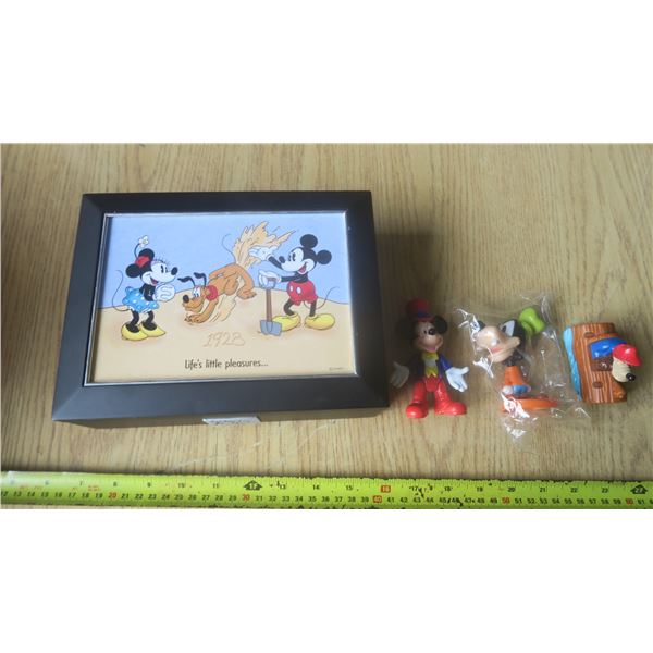 Disney box and toys