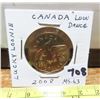 Image 1 : 2008 Loon Dance Loonie Dollar. Olympic symbols. MS-63 from an original roll.