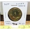 Image 1 : 2014 Lucky Loonie Dollar. Olympic symbols. MS-63.
