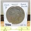 Image 1 : U.S. 1922D Silver Peace Dollar. Denver Mint. EF-40.