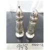 Image 2 : antique collectible silver salt and pepper shakers