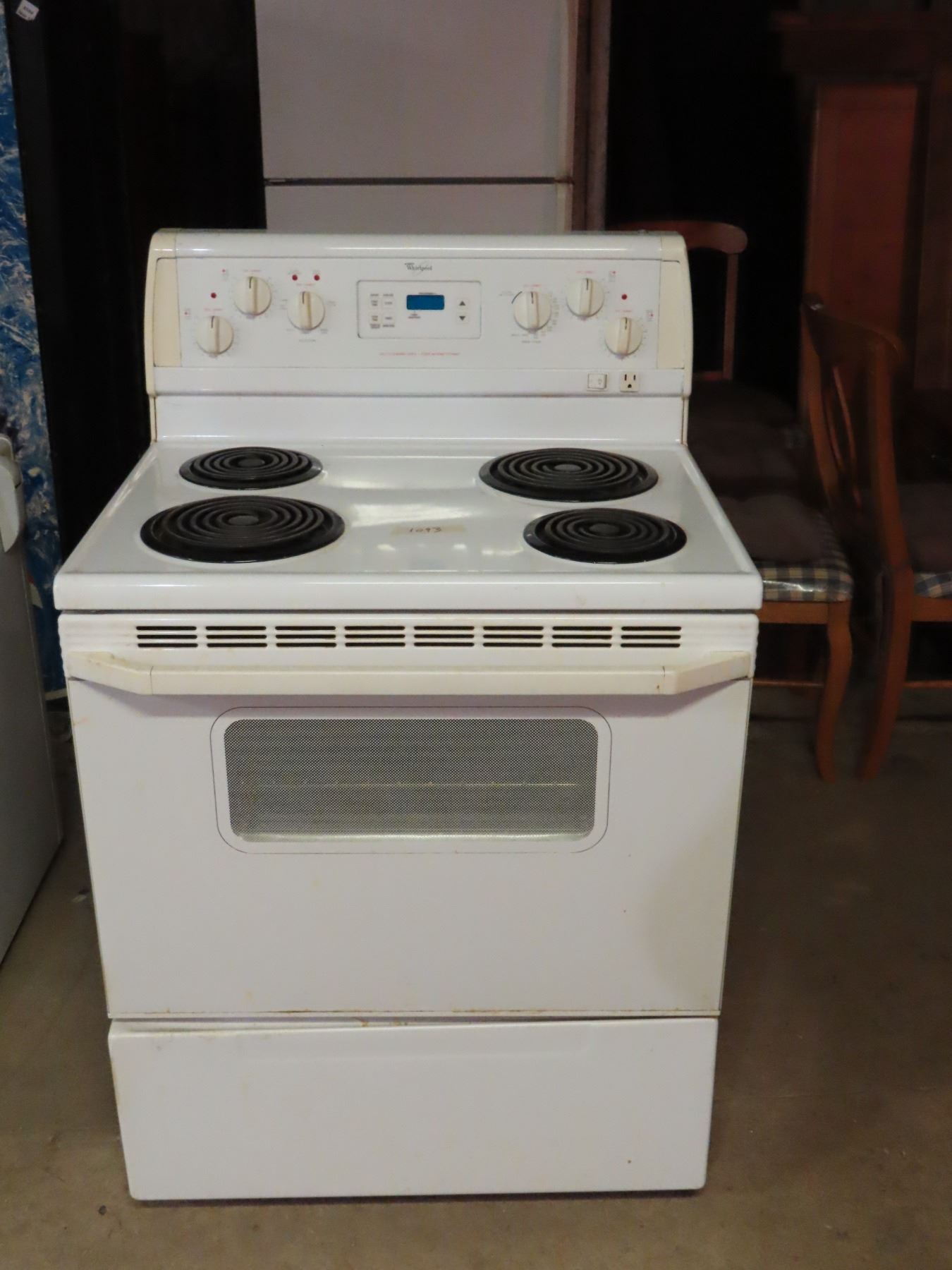 Whirlpool Self Cleaning Oven with Stovetop 30" x 25" x 45