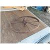 Image 1 : Steel Spoke Wagon Wheel - 30"