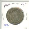 Image 1 : 1946- silver canadian 50c