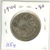 Image 1 : 1944-silver canadian 50c