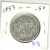 Image 1 : 1953-silver canadian 50c
