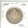 Image 1 : 1964-silver canadian 50c