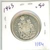 Image 1 : 1963-silver canadian 50c