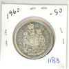 Image 1 : 1960-silver canadian 50c