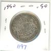 Image 1 : 1950-silver canadian 50c