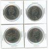 Image 2 : 4 - 1968-69 Canadian voyager nickel dollars