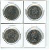 Image 2 : 4 - 1978, 1980-81 & 1983 Canadian voyager nickel dollars