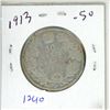 Image 1 : 1913-silver canadian 50c