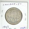 Image 1 : 1943-silver canadian 50c