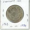 Image 1 : 1943-silver canadian 50c
