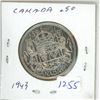 Image 1 : 1943-silver canadian 50c