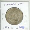 Image 1 : 1944-silver canadian 50c