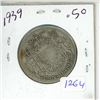 Image 1 : 1939-silver canadian 50c