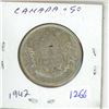 Image 1 : 1942-silver canadian 50c
