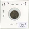 Image 1 : 1917 Canadian 5 cent silver coin