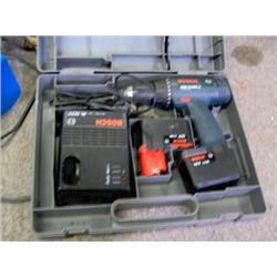 BOSCH 12 VOLT CORDLESS DRILL W/ 220 CHARGER