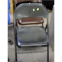 BLACK FOLDING CHAIR