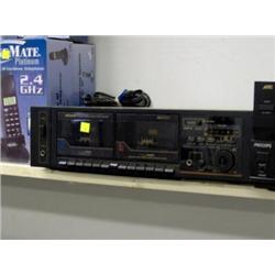 PHILIPS DUAL CASSETTE PLAYER