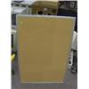 Image 1 : CORK BOARD W/ METAL FRAME