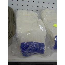 PKG OF COTTON GLOVE LINERS (6 pr)