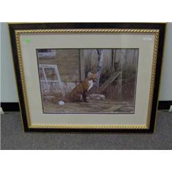 LIMITED EDITION PRINT "ON ALERT"  KEN FORBISTOR   ITEM#11241
