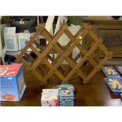 WOOD WINE RACK