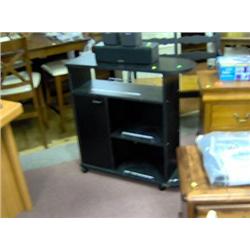 BLACK CABINET ON WHEELS