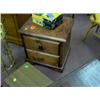Image 1 : MAHOGANY NIGHT STAND W/ KNOBS