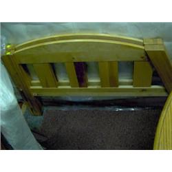 MAPLE HEADBOARD AND FOOT BOARD (NO RAILS)
