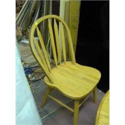 OAK CHAIR AS-IS