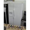 Image 1 : FRIGIDAIRE DOUBLE DOOR FRIDGE W/ ICE & WATER (DAMAGED)