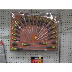 NEW 22 PC SCREWDRIVER SET