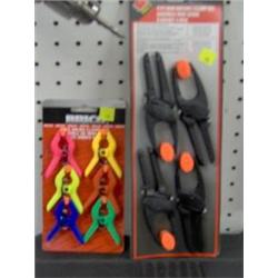 NEW CLAMPS  (2 PACKAGES)